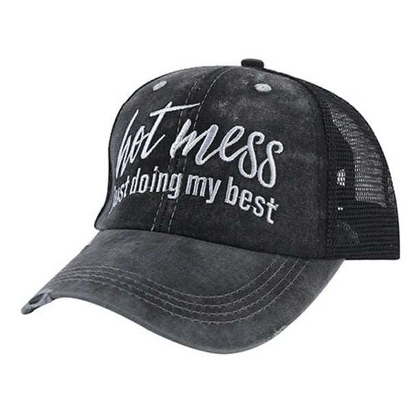 Embroidery Letter Denim Dad Baseball Cap Women Hat Summer Messy Bun Mesh Hats Casual Adjustable Sport Caps Embroidery Letter Denim Dad Baseball Cap Women Hat Summer Messy Bun Mesh Hats Casual Adjustable Sport Caps